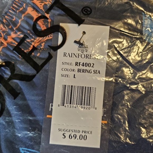 Rainforest Men's Catch Quick Dry Swim Trunks, Swordfish Navy Bering Sea - Picture 15 of 16